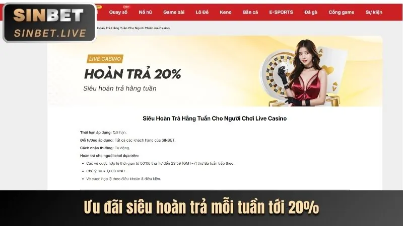 Live Casino tại Sumclub